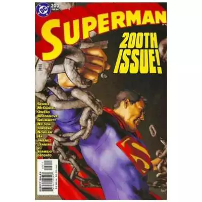 Buy Superman (1987 Series) #200 In Near Mint Minus Condition. DC Comics [q  • 4.07£