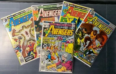 Buy Avengers #174, 176, 177, 178 & 179 NM (9.2-9.4) 5 Book Bulk Lot/Run! • 59.96£