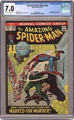 Buy Amazing Spider-Man #108 CGC 7.0 1972 1627658010 • 120.64£