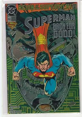 Buy Superman #82 Reign Of The Supermen Superboy Steel Chromium Variant 9.6 • 10.47£