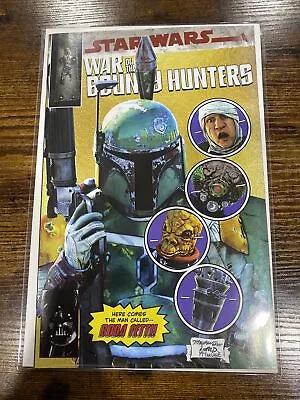 Buy Star Wars War Of The Bounty Hunters Alpha 1 Nm+ Mike Mayhew New Mutants 87 Gold • 19.30£