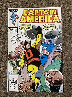 Buy Captain America # 328 - 1st D-Man, AKA Demolition Man NM- Cond. • 16.09£