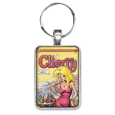 Buy Cherry #21 Cover Pendant With Key Ring And Necklace Comic Book Jewelry Poptart • 12.39£