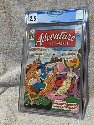 Buy Adventure Comics #291 Superman Superboy CGC Graded 2.5 D.C. Comics 12/61 1961 • 79.02£