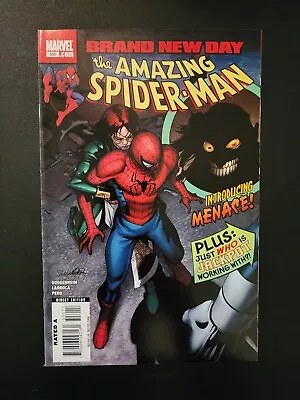 Buy Marvel Comics The Amazing Spider-Man #550 April 2008 1st App Menace (b) • 7.90£