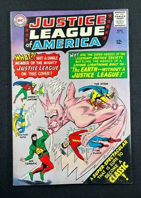 Buy Justice League Of America (1960) #37 FN- (5.5) 1st SA App Mister Terrific  • 39.57£