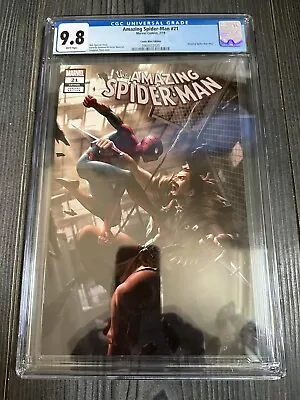 Buy Amazing Spider-Man #21 Junggeun Upon Variant. CGC 9.8 • 60£