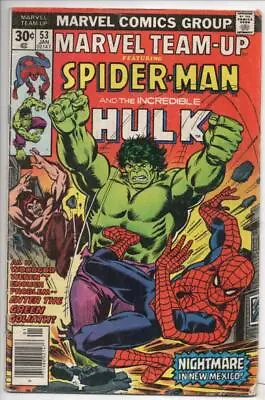 Buy MARVEL TEAM-UP #53, VG, Spider-Man, Hulk, NightMare 1972 1977  More In Store  • 7.12£