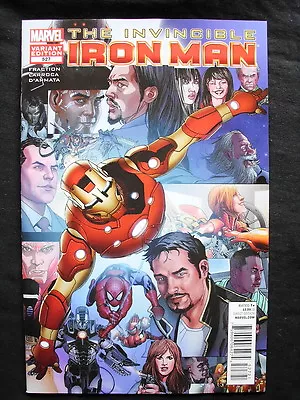 Buy The Invincible Iron Man #527 Salvador Larroca  Final Issue Variant Cover VF+/NM • 10.39£