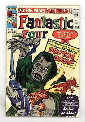 Buy Fantastic Four Annual #2 PR 0.5 RESTORED 1964 • 139.92£