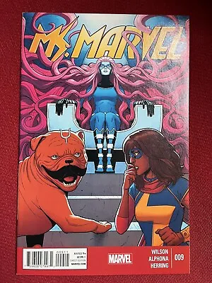 Buy Ms. Marvel #9 NM- 2014 *LOCKJAW INHUMANS* • 4.99£