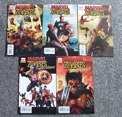 Buy Marvel Zombies Vs Army Of Darkness #1-5 Of 5 ( Marvel, 2007, Complete Set) VF • 15.95£