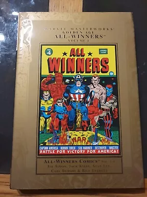 Buy Marvel Masterworks: Golden Age All Winners - Volume 1 By Marvel Comics... • 49.99£