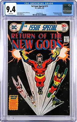Buy 1st Issue Special #13 CGC 9.4 (Apr 1976, DC) Dick Giordano, New Gods, Darkseid • 47.49£