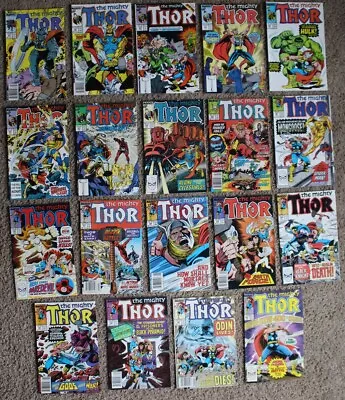 Buy THOR (Marvel Comics 1966-1996) #381-389, 391-400 For Sale • 62.53£