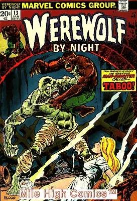 Buy WEREWOLF BY NIGHT  (1972 Series)  (MARVEL) #13 Fine Comics Book • 21.37£