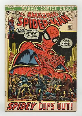 Buy Amazing Spider-Man #112 VG- 3.5 1972 • 19.21£