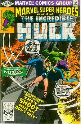 Buy Marvel Super-Heroes #93 (Incredible Hulk Reprints #142) (USA,1980) • 3.42£