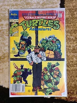 Buy Eastman And Laird's Teenage Mutant Ninja Turtles Adventures #37 Oct Comic 90s • 25.67£