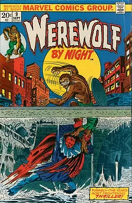 Buy Werewolf By Night #9 ~ Marvel Comics 1973 ~ Vg/f • 9.59£