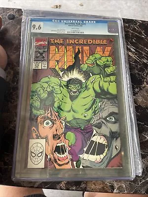 Buy Incredible Hulk #372, CGC 9.4 Return Of Green Hulk, Direct Edition, August 1990 • 67.16£