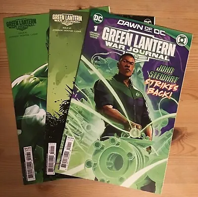 Buy Green Lantern War Journal #1 Regular , Wilkins And Colak 1:25 Variant DC • 19.98£