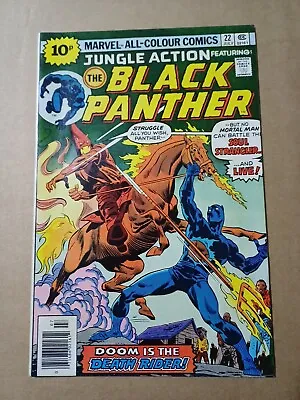 Buy JUNGLE ACTION #22 The Black Panther Marvel  1976  • 14.50£