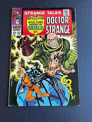 Buy Strange Tales #157 - 1st Cameo App Of Living Tribunal (Marvel, 1967) F/Fine+ • 52.63£