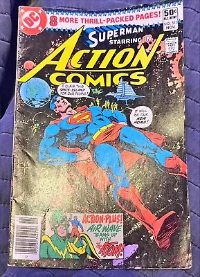 Buy DC - Superman Starring In Action Comics - Issue # 513 - 1980. • 4.80£