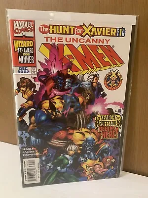 Buy Uncanny X-Men 362 🔥1998 Hunt For Xavier Pt 1🔥Professor X🔥Marvel Comics🔥NM • 3.93£