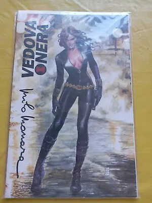 Buy Black Widow 1 - Variant Edition Manara Panini Comics Signed Milo Manara N/M • 214.26£