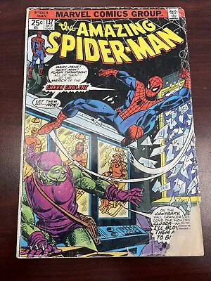 Buy Amazing Spider-man # 137 - Return Of The Green Goblin-mary Jane-aunt May • 38.72£