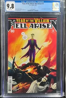 Buy Hell Arisen #3 CGC 9.8 1st Print  1st Punchline + Batman # 655 1st Damian 9.6 • 159.90£