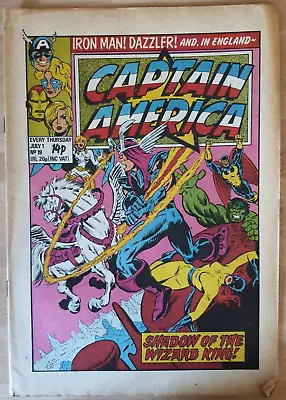 Buy Captain America #19 Marvel Comics UK 1981 Dazzler, Thor, Iron Man • 4£