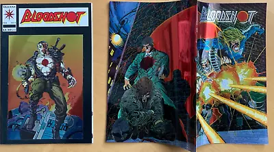 Buy BLOODSHOT , VALIANT COMICS 1993 Series Issues 1 & 2. #1 FOIL COVER, #2 Foil Wrap • 10.99£