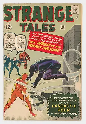 Buy Strange Tales #106 FN+ 6.5 First Acrobat - Original Owner • 159£