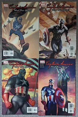 Buy Marvel Captain America What Price Glory? 1 2 3 4 Comics Bundle • 12.99£