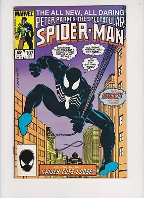 Buy Peter Parker Spectacular Spider-man #107 Marvel 1985 1st Appearance Sin-eater • 19.75£