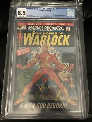 Buy Marvel Premiere #1 - Marvel 1972 CGC 8.5 1st Appearance Of Him As Adam Warlock.  • 276.46£
