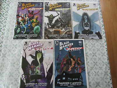 Buy Black Hammer/Justice League 1 - 5 Full Variant Covers Set • 18£