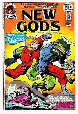 Buy THE NEW GODS #5 - 1971 - Also Reprints Manhunter By Joe Simon & Jack Kirby, Fine • 19.86£