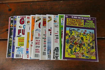 Buy Lot Of 12 - Vintage CRACKED Magazine Collector’s Edition Giant Cracked Issues • 79.39£