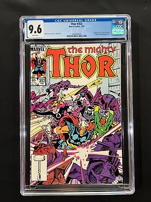 Buy Thor #352 CGC 9.6 (1985) - Fantastic Four, Storm, Vision & Captain Marvel App • 34.15£
