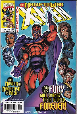 Buy THE UNCANNY X-MEN Vol. 1 #366 March 1999 MARVEL Comics - Sabra • 16.95£