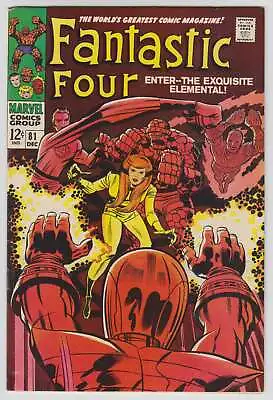 Buy L9063: Fantastic Four #81, Vol 1, F VF Condition • 39.77£