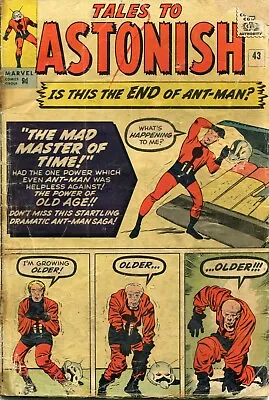 Buy Tales To Astonish # 43 - Ant-man - Stan Lee Script - Ditko/kirby Art • 34.99£