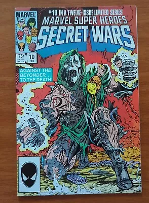 Buy Marvel Super Heroes Secret Wars #10 Dr Doom Mike Zeck Marvel VF/NM Or Better • 12.74£