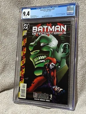 Buy Detective Comics Batman #737 CGC Graded 9.4 10/99 Harley Quinn • 59.09£