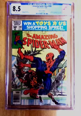 Buy Amazing Spiderman #209 1980 Cgc 8.5 White 1st Calypso,kraven Hunter Newstand • 55.97£