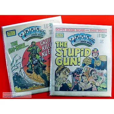 Buy 2000AD Prog 316 317 Comic Books 14 5 1983 + 1 Comic Bag And Board (Lot 556 UK • 7.99£